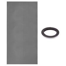 PC Fan Dust Mesh 39.4"x19.7" 0.06" Hole, 1 Set PVC Computer Cooler Dust Filte...