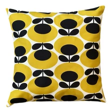 Abstract Botanical Patterned Square Pillow Cover Boho Home Decor