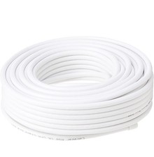 Image of Labgear 25m Coaxial Satellite Cable RG6 Black Digital Aerial, Data & Satellite