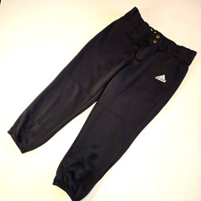 Adidas Black Kids Athletic Football Practice Pants Size Small