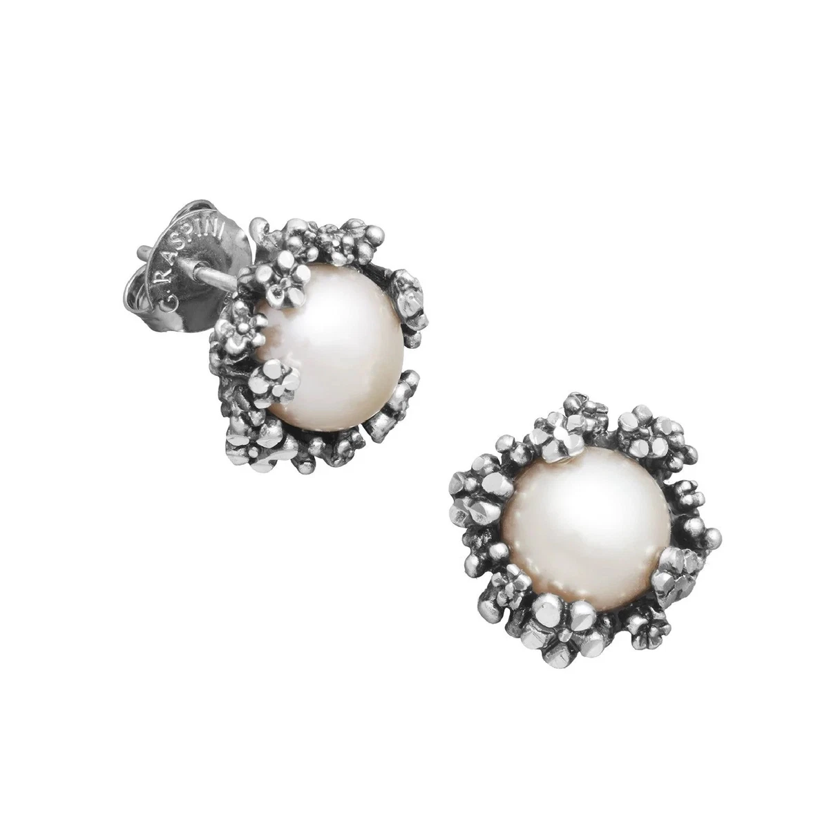 Orecchini A Cuore Con Zircone Viola E Rosa In Argento 925 Placcato Platino - Teleye BSE696 - 2