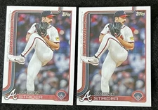 2025 Topps Series 2 - Spencer Strider - #579 - Braves  + Extra