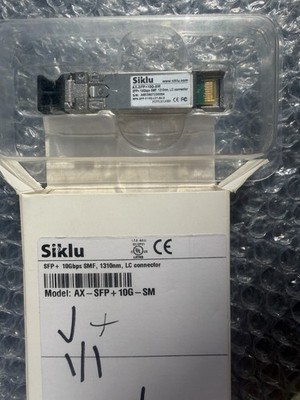Siklu SFP+ 10Gbps SMF 1310nm LC Connector