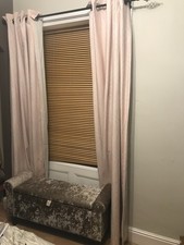 Next Pink Eyelet Blackout Curtains W66 X L90