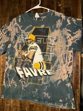 Vintage 90  s Tee Shirt Brett Favre Packers Men  s Tye Dye Funwear NFL Rare    