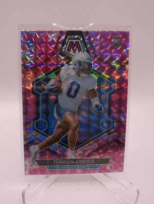Terrion Arnold (RC) 2024 Panini Mosaic Mosaic Camo Pink #324