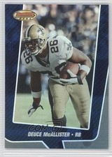 2005 Bowman's Best Blue 284/1399 Deuce McAllister #25 0q4