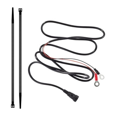 Elastic Power Supply Cable Cord For Snowmobile Helmet Heating System And Goggles