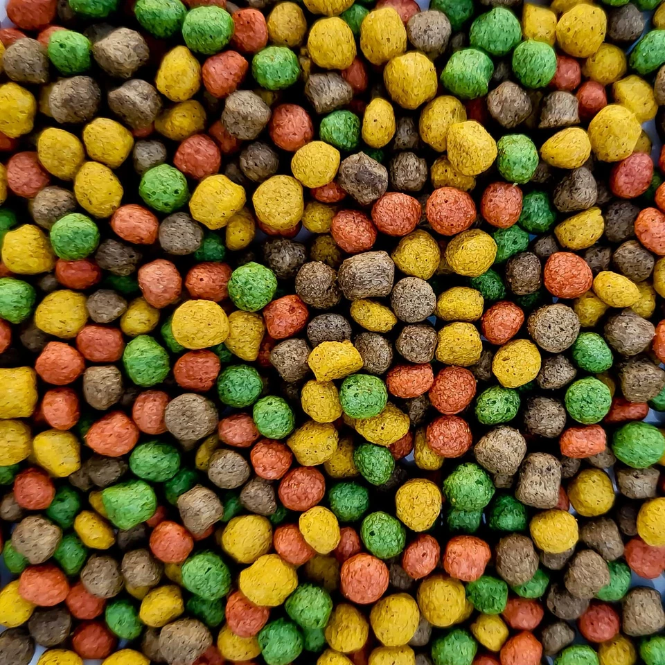 Koifutter 15 kg 6 mm *4 Sorten Multi Mix* Spirulina Astaxanthin Weizenkeime - Bild 2 von 2