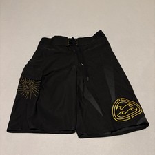 Bañador Billabong Platinum Andy Irons AI Board Shorts para Hombres 28 Negro Dorado