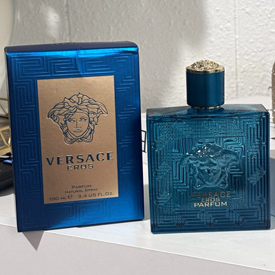 Versace Eros Parfum Natural Spray Regular Size 3.4 fl oz / 100 mL