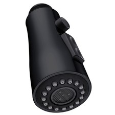Angle Kitchen Sink Sprayer G 1/2 13/16 Inch Male Thread Faucet Head Matte Black