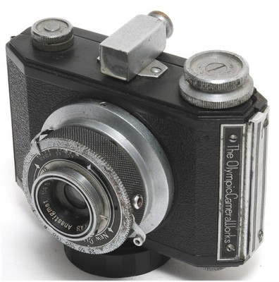 Olympic camera Olympic Four I Bakelite w. Ukas Anastigmat 4.5/50mm NOTTESTED