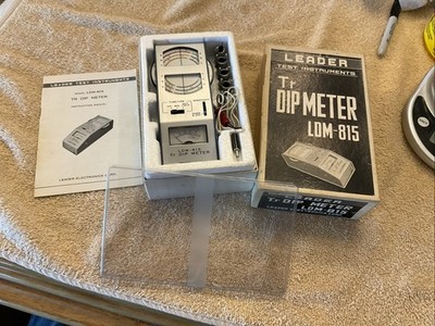 Leader TR Dip Meter LDM-815 NOS Vintage Ham Amateur Radio  BinF5