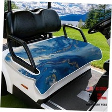 Golf Cart Seat Covers - Blue Watercolor Golf Cart Seat Towel Watercolor1