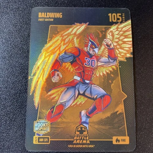 2026 Bo Jackson Battle Arena ALPHA Battlefoil Baldwing Fire ABF-371 Griffey SSP