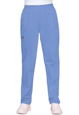 Cherokee Workwear Natural Rise Tapered Pull-On Cargo Pant Tall 4200T CIEW Ciel