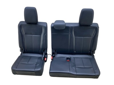 2022-2024 FORD EXPEDITION MAX XLT REAR 3RD ROW BENCH SEAT SET BLACK ONYX ACTIVEX