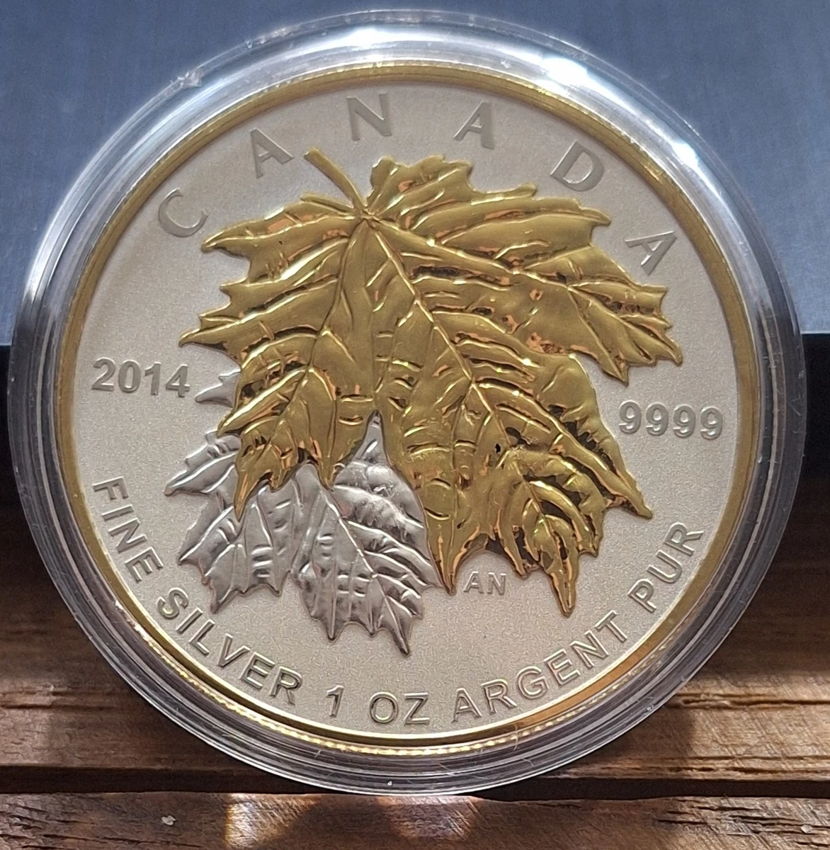 米国正規販売店購入2014カナダ　メープルリーフ月馬プリビー Canadian Maple Leaf Proof 2014 Silver Bullion Coins for sale | eBay