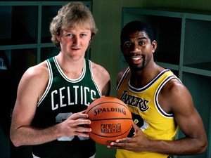 magic johnson celtics shirt