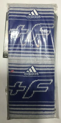 Adidas Wristband Set  L   Schweißbänder F50  blau-weiß