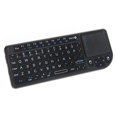 RII Handheld 2.4 G Tastatur Touchpad Maus für PC TV Schwarz