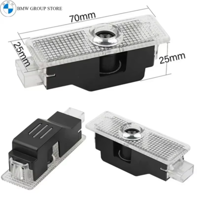 Lumière D'accueil De Porte LED De Voiture Pour BMW E90 E92 M3 E60 E61 E65 F01 F02 F10 F30 F48 G30 G38 X1 X2 X3 X4 X5 X6 X7 M Ghost Shadow Light - Foto 2