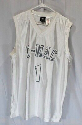 Tracy McGrady T-MAC White Adidas Basketball Jersey Men's Tracy McGrady T-MAC White Adidas Basketball Jersey Men's