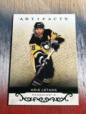 Kris Letang - 2021-22 Upper Deck Artifacts Hockey- #19 - Neon Green- Penguins 