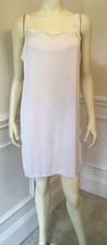 Vanity Fair Style 10-006 WN Sz 18 White Short Slip Polyester Elastic Straps PIC