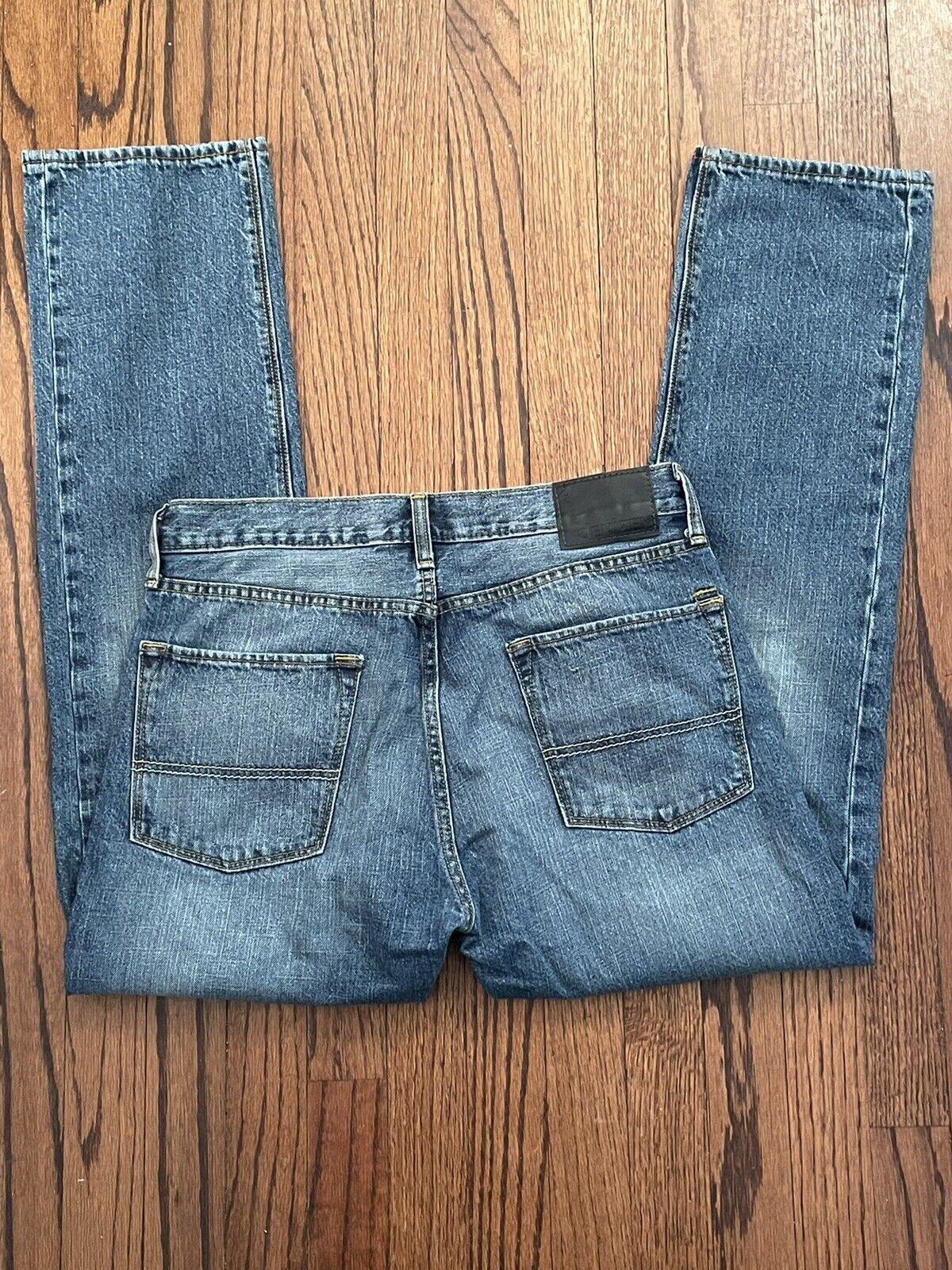 Denizen Mens 232 Slim Straight Fit Jeans Blue Whi… - image 2