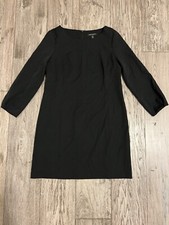 Banana Republic Shift Dress Women’s Black Business Casual Dress Size 8