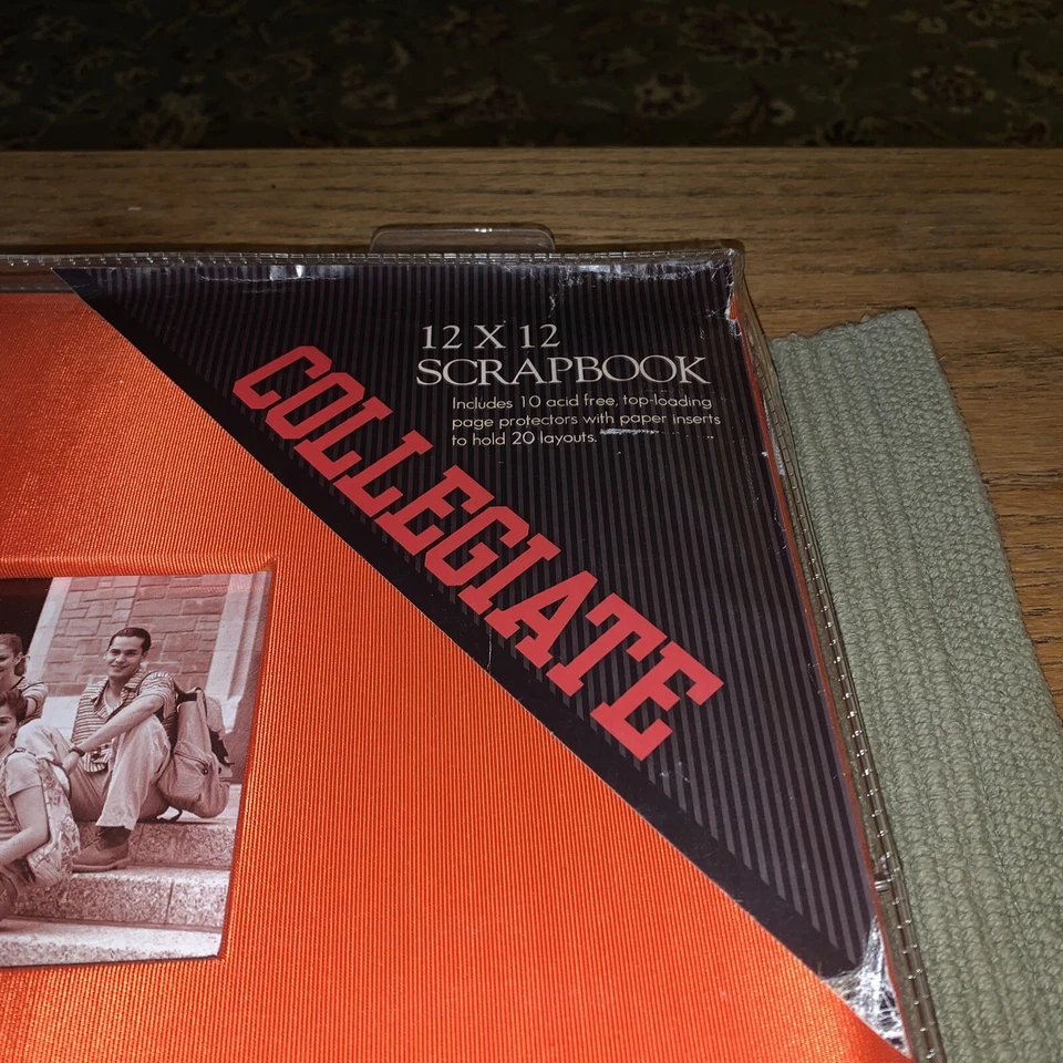 Warburg College Iowa. Álbum de recortes universitario. 12” X 12”. ¡Nuevo! Foto 3 de 4