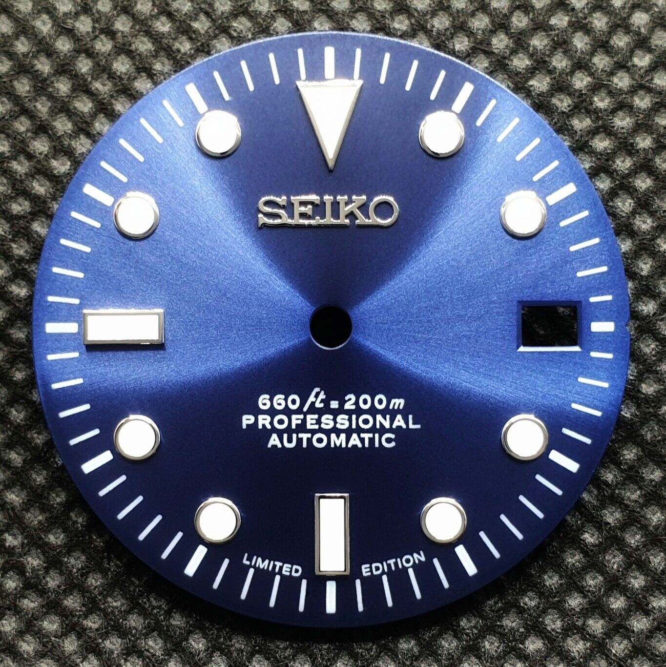 New SEIKO-SUB DIVERS Dial Date Blue Sunburst for NH35 7S26 4R36 NH36 4R35 |  eBay