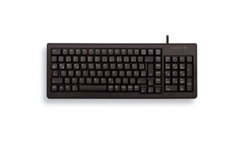CHERRY XS Complete Keyboard G84-5200, klawiatura czarna, układ DE - Zdjęcie 1 z 3