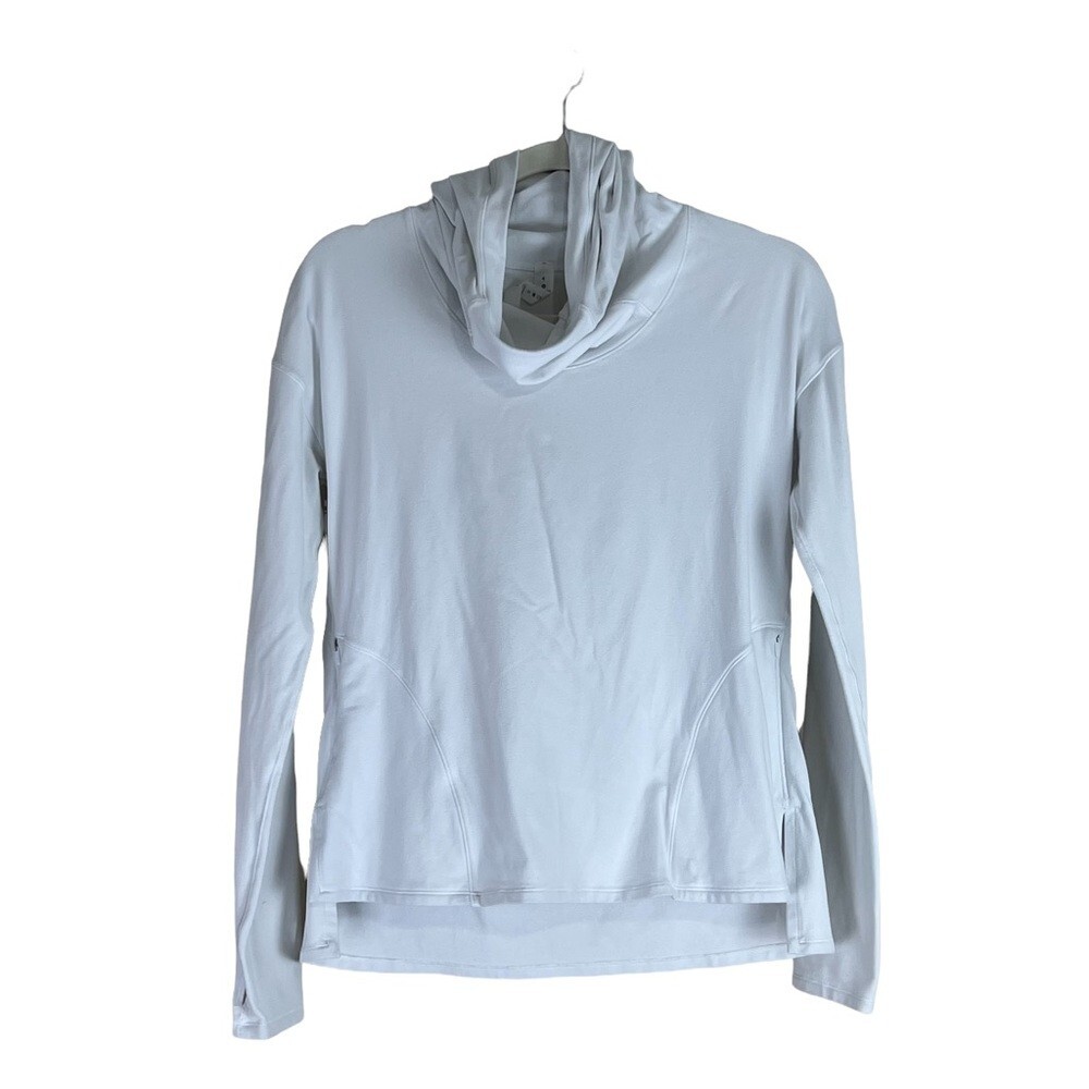 Lululemon Forever Endeavour Long Sleeve White Size 4 View 4