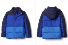 NWT Gap Kids Primaloft Coldcontrol Max Puffer Jacket S 6-7 RETAIL 108 Blues