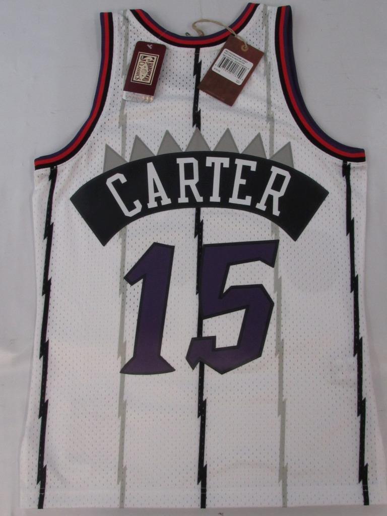 New 1998-99 Vince Carter #15 Raptors Mens Mitchell & Ness Swingman