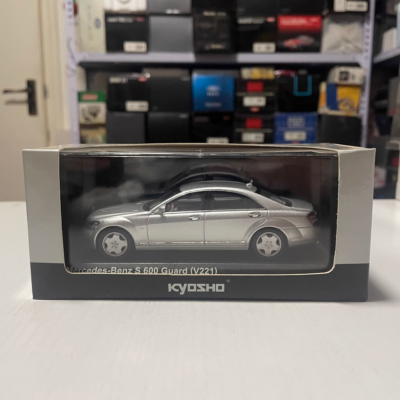 1:43 KYOSHO Benz S600 Guard V221 Diecast Model | eBay