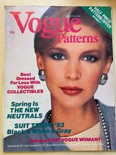 VOGUE magazine 1983 SPRING   Pattern Book FREE GIFT WRAP Fast Disptach 
