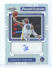 2022-23 Panini Contenders Optic Perennial Auto #PCA-JKM Jonathan Kuminga #80/99