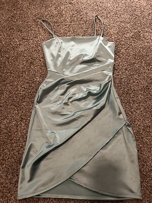 windsor light blue satin dress Royal Blue One Shoulder Long Evening Dress With Slit,Wedding Guest Out –  formalgowns main image 0