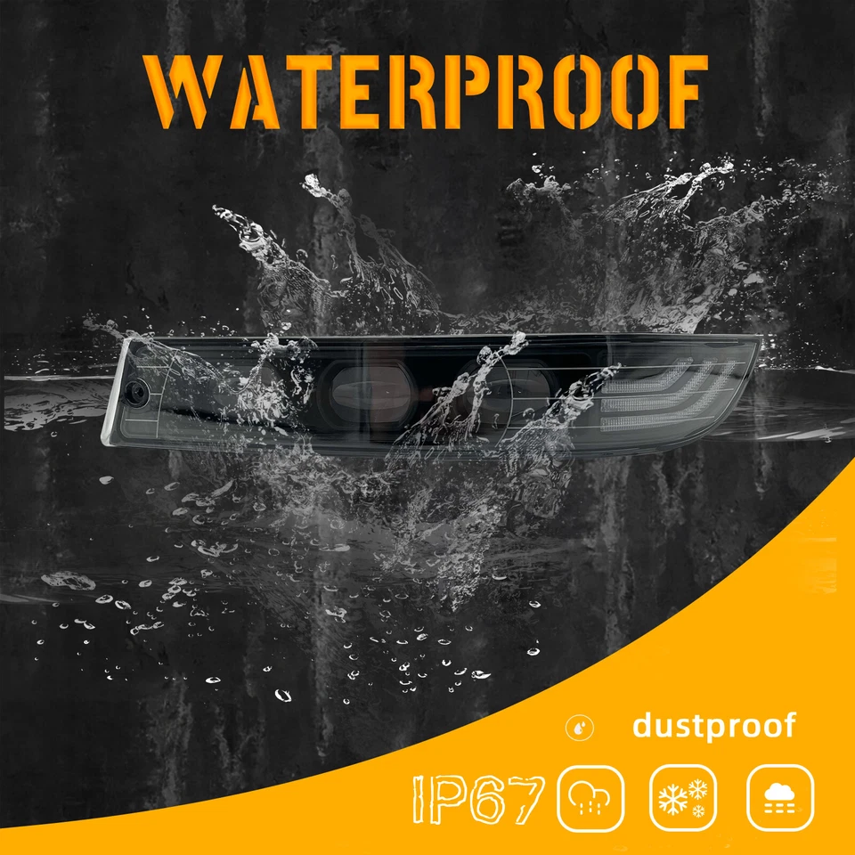 For 2000-2005 Chevrolet Chevy Impala LED Fog Lights Front Bumper Lamps with DRL - Изображение 2 из 4