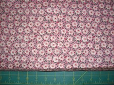1 YD Free Spirit Primavera Floral on Pink Quilt, Sew, Fabric