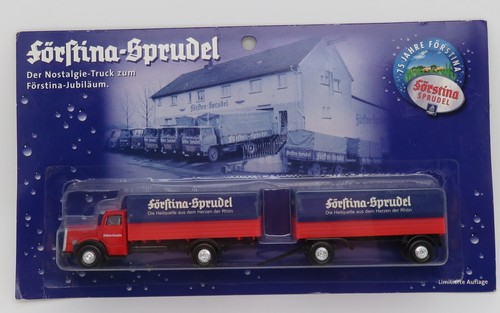 Camion Mercedes Actros 1/87 Hümmer Grell - Modèle Crème, En Boîte, Occasion