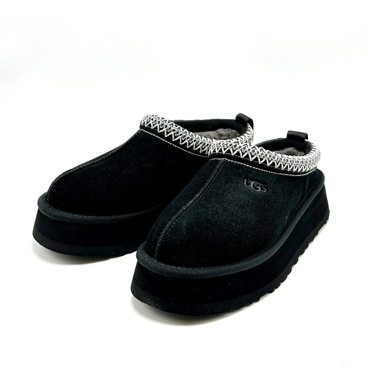 NEW* WOMEN UGG TAZZ Slipper BLACK (1122553 BLK), Sz 6.0