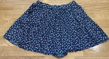 Girls 435 by Matilda Jane Navy Floral Skirt Size 12 EUC