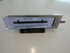 Vintage Accutron  214 Aluminum Tuning Fork Jeweler's Case Store Display & Boxes