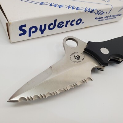 Spyderco C40S Jot Singh Khalsa With SpyderEdge. *NEW IN BOX RARE