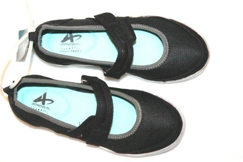 Athletech Women's Cicily Black or Gray Mary Jane Sneakers Shoes Size 5-7 Medium - 第 6/14 張圖片